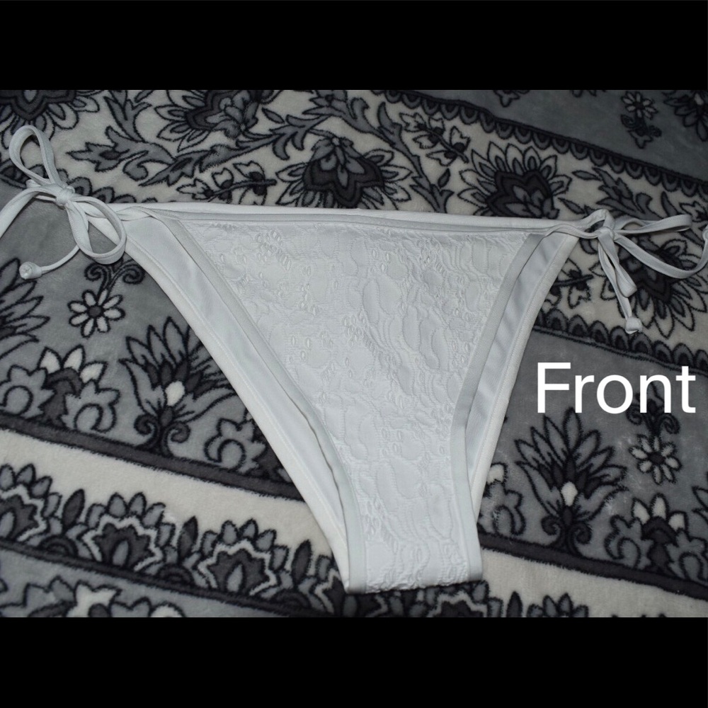 White Bikini Bottoms